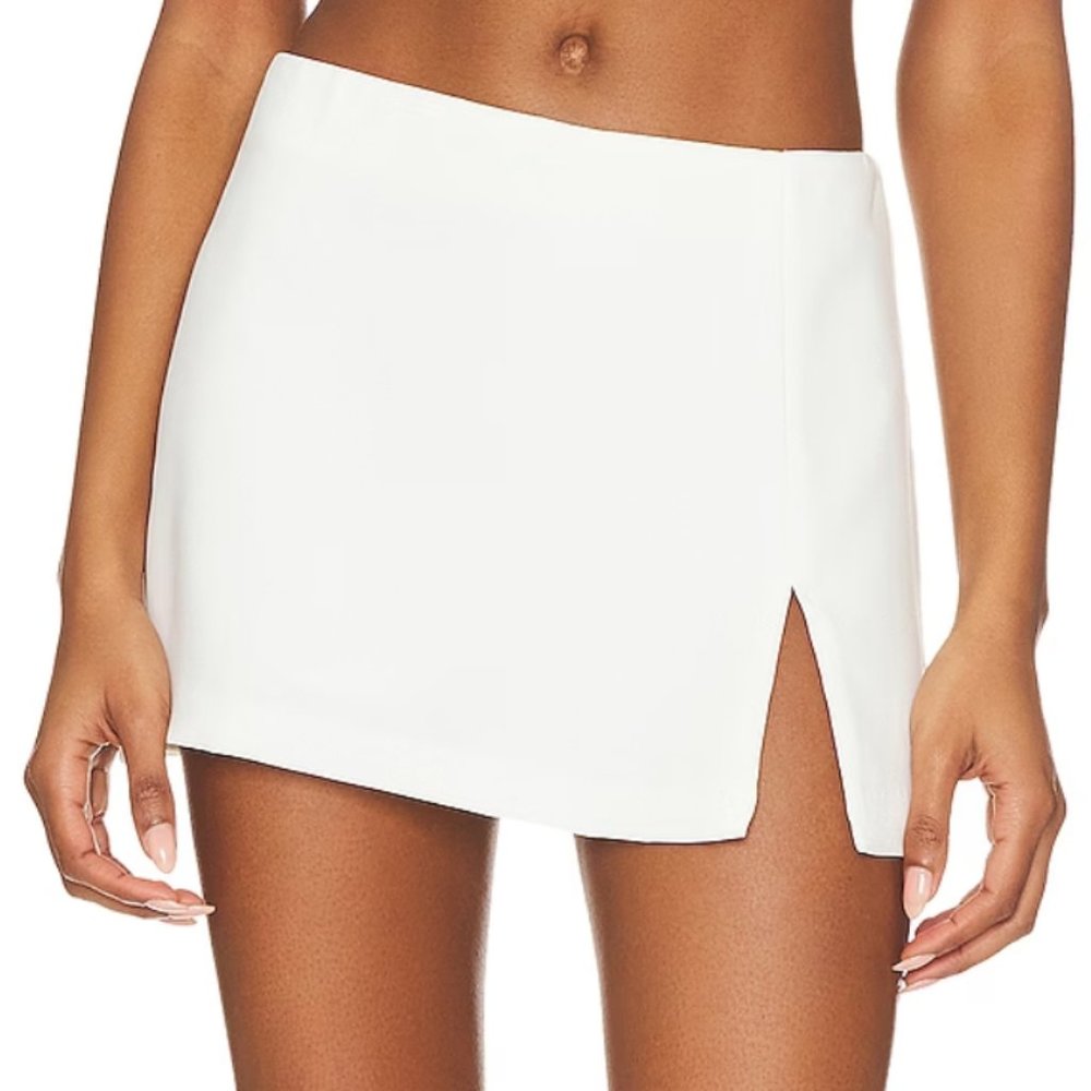 Amanda Uprichard White Mini Skirt